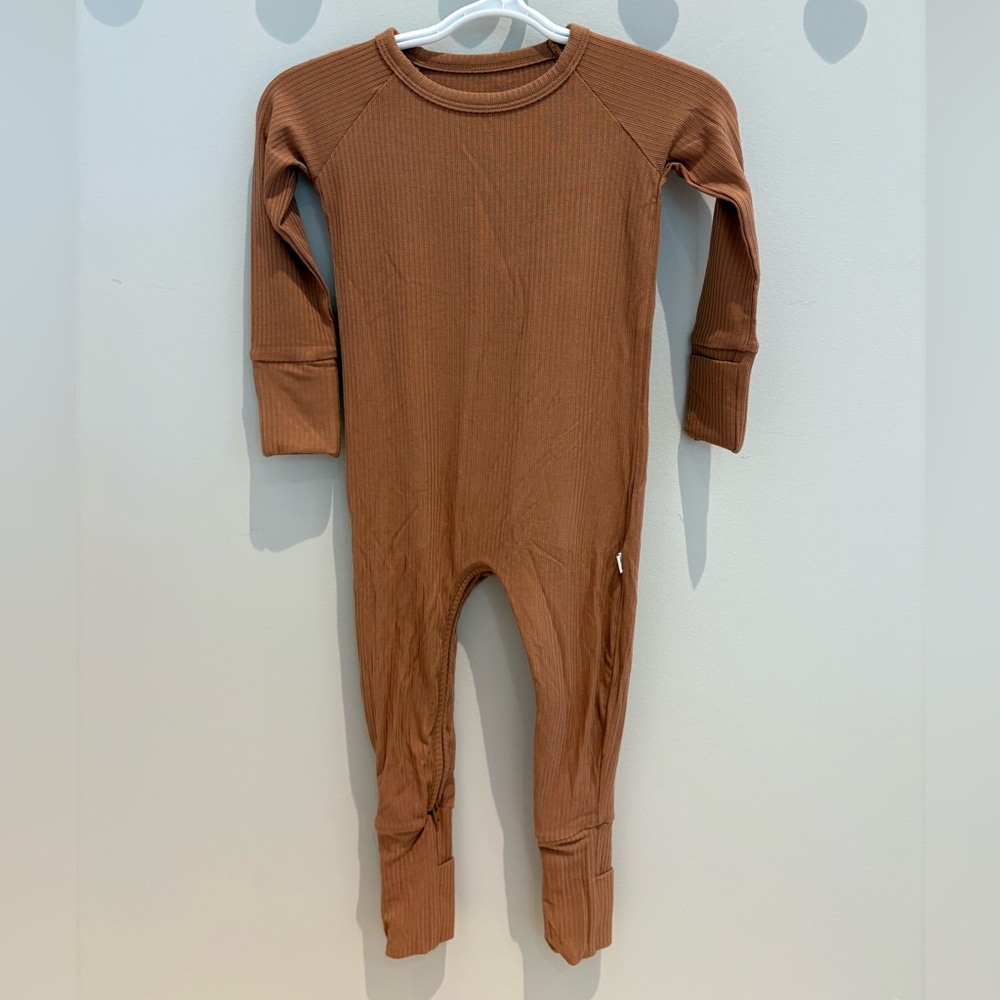 Little Sleepies Crescent Zippy in Rust 6-12 Months